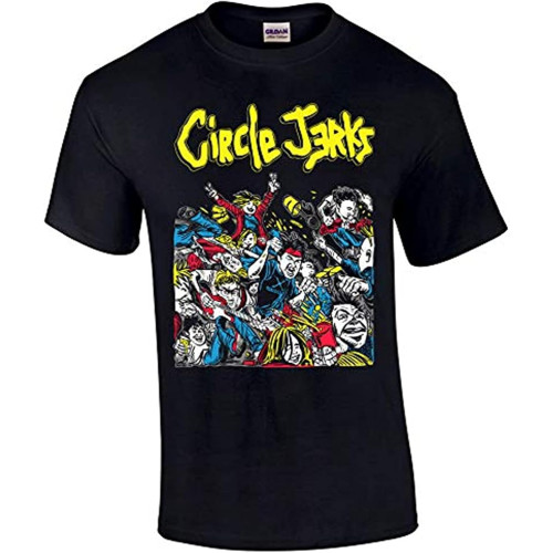 Circle Jerks T-Shirt Mens Tee Fashion T Shirt Tops Clothing