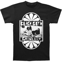 Fashion Mens T Shirt Printed Men Summer T Shirt Growlers Mens Beach Goth Slim Fit T Shirt