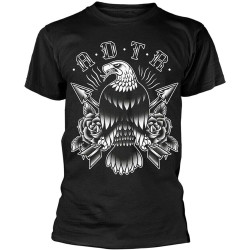 A Day to Remember Eagle Tattoo Black T Shirt Mens Tee