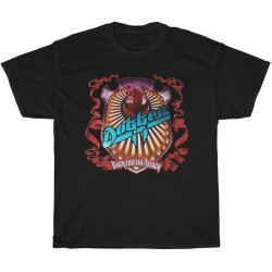 Men's Dokken T-Shirt Back for The Attack Tour Black T-Shirt Unisex T-Shirt