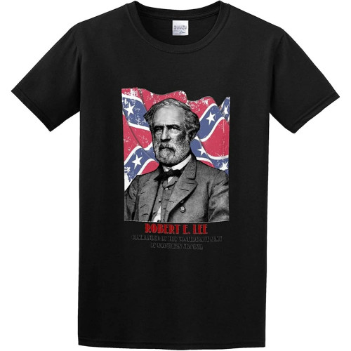 Robert E Lee General Cotton Tee Shirt T Shirts for Mens Robert E Lee General Cotton Tee Shirt T Shirts for Mens