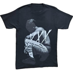 Men's XXX Tentacion Hip Hop Kneeling Rap Rapper Tee T-Shirt Men's XXX Tentacion Hip Hop Kneeling Rap Rapper Tee T-Shirt