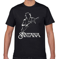Nbhnb Tops T Shirt Men Carlos Santana Casual Black Geek Cotton Male Tshirt Nbhnb Tops T Shirt Men Carlos Santana Casual Black Geek Cotton Male Tshirt