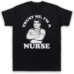 Trust Me I'm A Nurse Male Funny Work Slogan Health Mens & T-Shirt Trust Me I'm A Nurse Male Funny Work Slogan Health Mens & T-Shirt