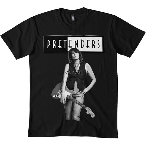 Pretenders Chrissy Hynde T-Shirt Bl Men Tops Tee