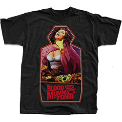 Blood from The Mummy's Tomb V1 Movie Black Men's T Shirt