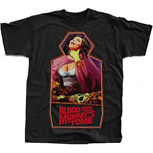 Blood from The Mummy's Tomb V1 Movie Black Men's T Shirt Blood from The Mummy's Tomb V1 Movie Black Men's T Shirt