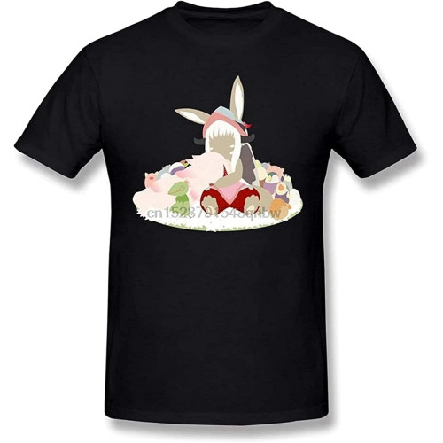 Made in Abyss T Shirt Nanachi from Made in Abyss T-Shirt Short-Sleeve Funny Tee Shirt Graphic Cotton Male Summer Tshirt Men Tops Tee