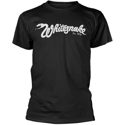 Whitesnake 'Est 1978' (Black) T-Shirt - New & ! Whitesnake 'Est 1978' (Black) T-Shirt - New & !