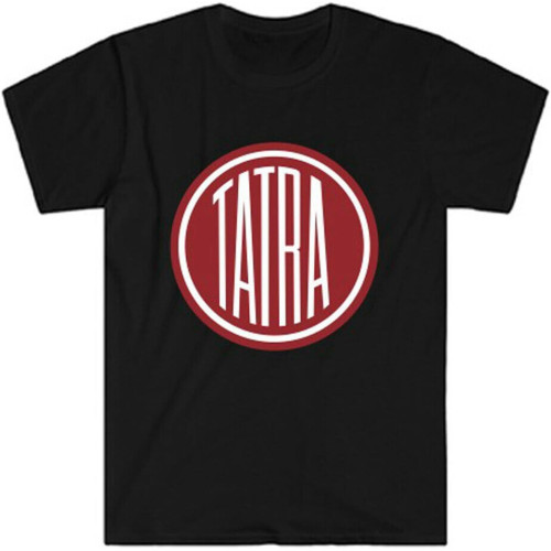Men'S Tatra Trucking Logo Trucker Men'S Black T-Shirt T-Shirt T-Shirt
