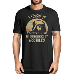 Lord Dark Helmet Spaceballs I Kit I'M Surrounded by Asshols T-Shirt Men Tops Tee