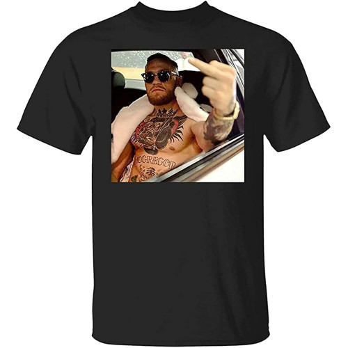 Conor McGregor Middle Finger - The Notorious Men T-Shirt Conor McGregor Middle Finger - The Notorious Men T-Shirt