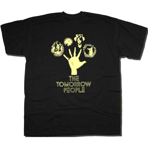 The Tomorrow People T Shirt - Retro Mens Tv T-Shirt Chocky Sci-Fi Black The Tomorrow People T Shirt - Retro Mens Tv T-Shirt Chocky Sci-Fi Black