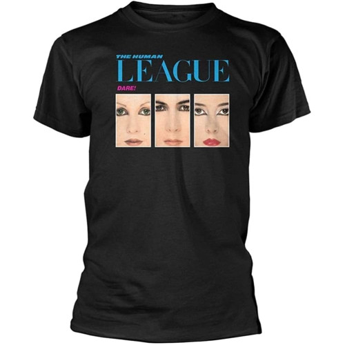 The Human League Dare T-Shirt Black Tee