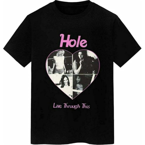 Hole Band Courtney Love Men's T-Shirt Vintage Gift Hole Band Courtney Love Men's T-Shirt Vintage Gift