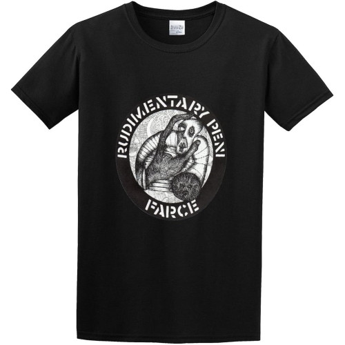 Men' Rudimentary Peni Farce Punk Rock Retro Vintage Hipster Short Sleeve T-Shirt Men' Rudimentary Peni Farce Punk Rock Retro Vintage Hipster Short Sleeve T-Shirt