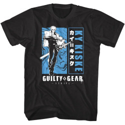 Guilty Gear Strive Ky Kiske Men's T Shirt Anime Characters Arc Video Game Guilty Gear Strive Ky Kiske Men's T Shirt Anime Characters Arc Video Game