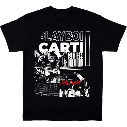 Playboi Carti T-Shirt Black S-4XL Shirt THA1322 Black XL Playboi Carti T-Shirt Black S-4XL Shirt THA1322 Black XL