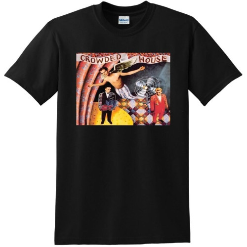 Crowded House T Shirt self Titled Vinyl cd Cover Small Medium Large XL Crowded House T Shirt self Titled Vinyl cd Cover Small Medium Large XL