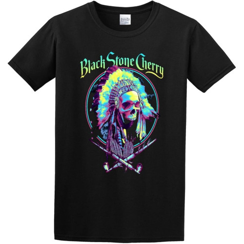 Black Stone Cherry Art Logo Shirt T Shirts for Mens