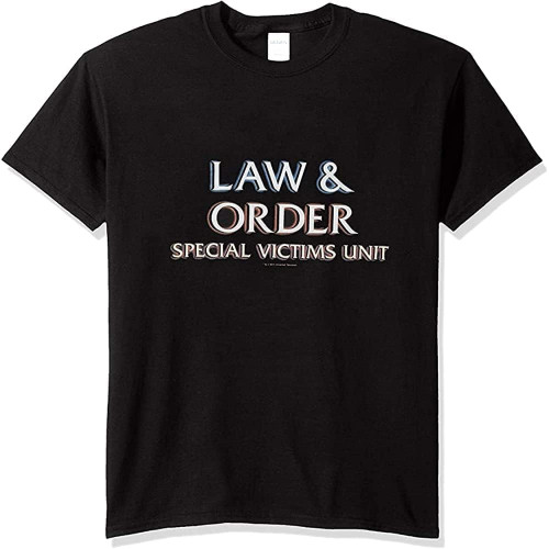 Law & Order SVU Logo Printed Tee Graphic T Shirt Funny Shirt for Mens Law & Order SVU Logo Printed Tee Graphic T Shirt Funny Shirt for Mens