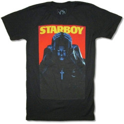 Weeknd Starboy Mens Black T Shirt New Adult XO Merch Weeknd Starboy Mens Black T Shirt New Adult XO Merch
