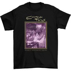 Cocteau Twins Pearly Dewdrops T-Shirt Black Shirt Men's Top Tee Cocteau Twins Pearly Dewdrops T-Shirt Black Shirt Men's Top Tee