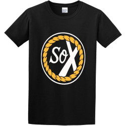Chance The Rapper Sox T-Shirt Black Shirt Men's Top Tee Chance The Rapper Sox T-Shirt Black Shirt Men's Top Tee