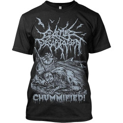 Cattle Decapitation Chummified T-Shirt Black Shirt Men's Top Tee Cattle Decapitation Chummified T-Shirt Black Shirt Men's Top Tee
