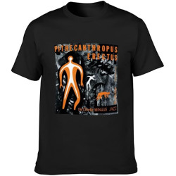 Charles Mingus Pithecanthropus Erectus T-Shirt Black Shirt Men's Top Tee Charles Mingus Pithecanthropus Erectus T-Shirt Black Shirt Men's Top Tee