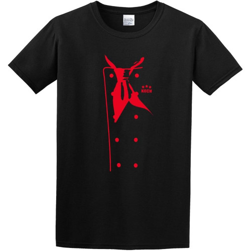 Chef Jacket T-Shirt Black Shirt Men's Top Tee