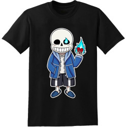 Child Undertale T-Shirt Black Shirt Men's Top Tee Child Undertale T-Shirt Black Shirt Men's Top Tee