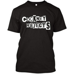 Cockney Rejects Oi ! Punk Rock T-Shirt Black Shirt Men's Top Tee Cockney Rejects Oi ! Punk Rock T-Shirt Black Shirt Men's Top Tee