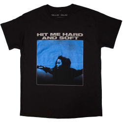 Rock Off Officially Licensed Products Hit Me Hard and Soft Tracklist T Shirt L Black Rock Off Officially Licensed Products Hit Me Hard and Soft Tracklist T Shirt L Black
