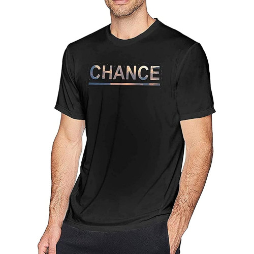 Chance The Rapper T-Shirt Black Shirt Men's Top Tee
