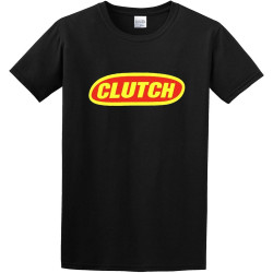 Clutch Ouval T-Shirt Black Shirt Men's Top Tee Clutch Ouval T-Shirt Black Shirt Men's Top Tee