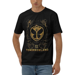Tomorrowland Electronic Dance Festival Men Cotton Sport Vintage T Shirt Tshirts for Men Black Tomorrowland Electronic Dance Festival Men Cotton Sport Vintage T Shirt Tshirts for Men Black
