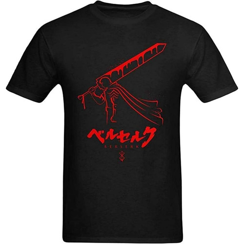 Men' Berserk Dark Fantasy Character T-Shirt Men' Berserk Dark Fantasy Character T-Shirt
