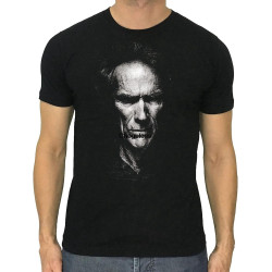 Clint Eastwood Mens T Shirt Black Clint Eastwood Mens T Shirt Black