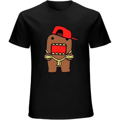 Domo Kun Bling T-Shirt Black Unisex Mens Tees