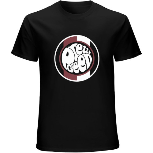 Pretty Green Tilby Circle T-Shirt Black Unisex Mens Tees XL