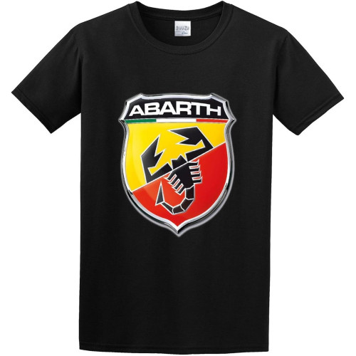 Abarth T-Shirt Black Unisex Mens Tees Abarth T-Shirt Black Unisex Mens Tees