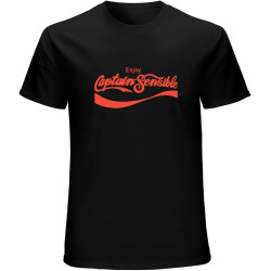 Captain Sensible The Damned Punk Rock Merch Enjoy T-Shirt Black Unisex Mens Tees Captain Sensible The Damned Punk Rock Merch Enjoy T-Shirt Black Unisex Mens Tees