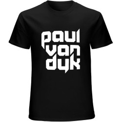 Paul Van Dyk House T-Shirt Mens Unisex Black Tees Paul Van Dyk House T-Shirt Mens Unisex Black Tees
