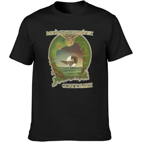 Barclay James Harvest Gone to Earth Mens Black T-Shirt Barclay James Harvest Gone to Earth Mens Black T-Shirt