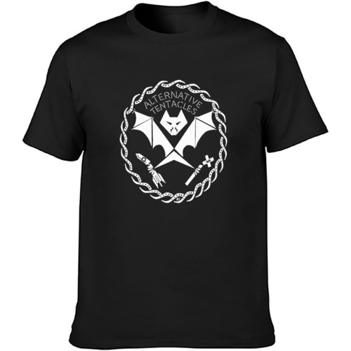 Alternative Tentacles Record Mens Black T-Shirt Alternative Tentacles Record Mens Black T-Shirt