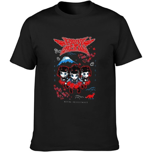 Babymetal Pixel Tokyo Mens Black T-Shirt Babymetal Pixel Tokyo Mens Black T-Shirt