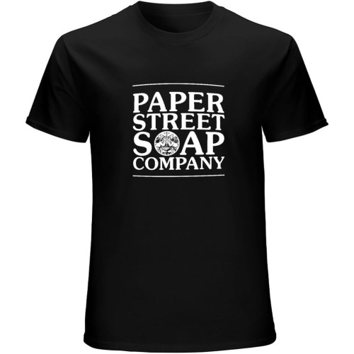 Paper Street Soap Co Fight Club T-Shirt Mens Unisex Black Tees Paper Street Soap Co Fight Club T-Shirt Mens Unisex Black Tees