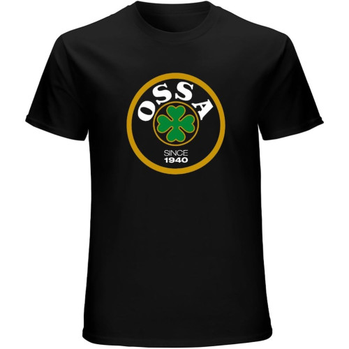 Ossa Motorcycle T-Shirt Mens Unisex Black Tees Ossa Motorcycle T-Shirt Mens Unisex Black Tees