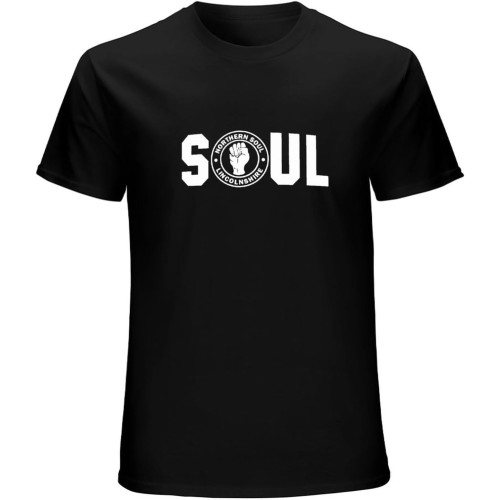 Northern Soul Keep The Faith T-Shirt Mens Unisex Black Tees Northern Soul Keep The Faith T-Shirt Mens Unisex Black Tees